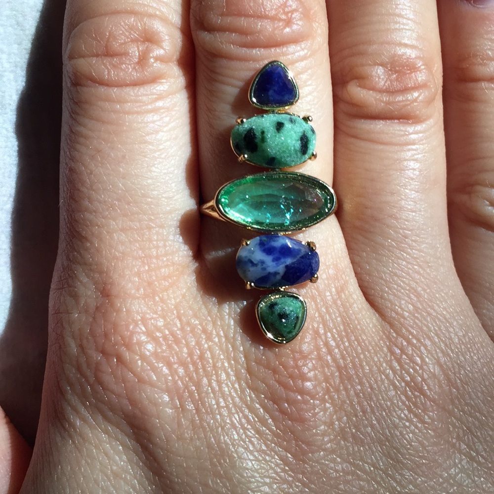 [SOLD] Anthropologie Jamie Cocktail Ring - Picture 3 of 3